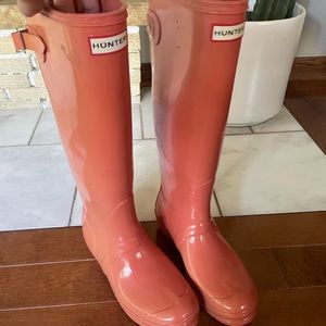 Coral Hunter Boots womens 8